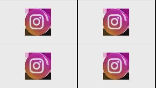 Instagram Alpha 3d社交高清在线视频素材下载