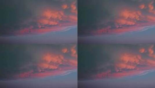 云海彩云日出彩色云层高清在线视频素材下载