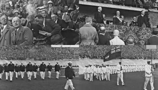 1928年荷兰举行的第9届奥运会高清在线视频素材下载