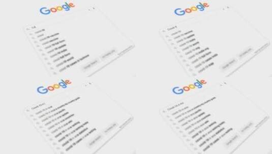 使用Google搜索信息高清在线视频素材下载