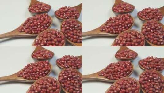 红豆赤小豆豆子4K高清在线视频素材下载