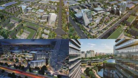 未来规划科技城市三维宣传片完整版高清在线视频素材下载