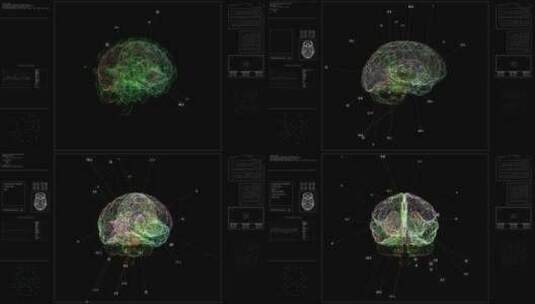 大脑HUD高清在线视频素材下载