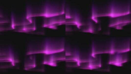 带通道 紫色极光高清在线视频素材下载