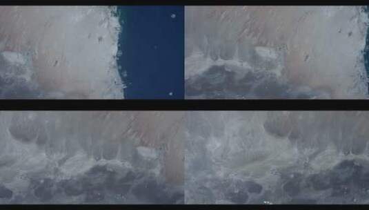 从太空拍摄的国家景观高清在线视频素材下载
