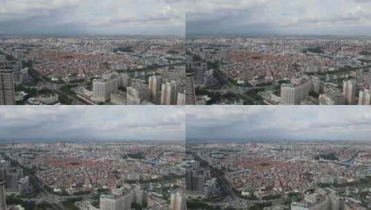天气通透的城市高清在线视频素材下载