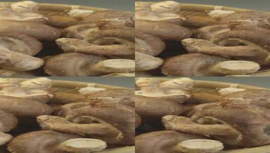 新鲜香菇美食餐饮高清在线视频素材下载