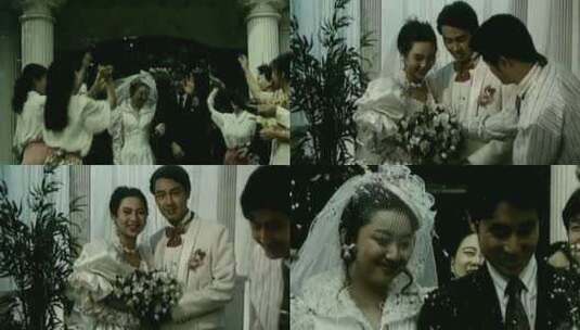 90年代的婚礼高清在线视频素材下载