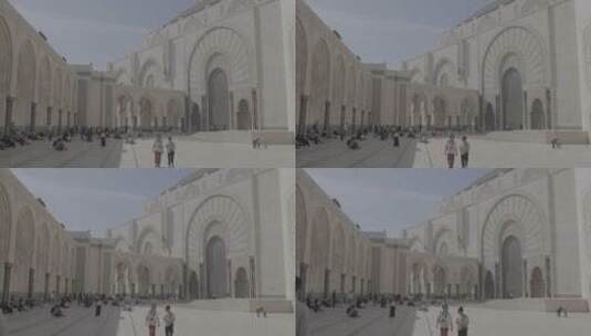 摩洛哥的建筑高清在线视频素材下载