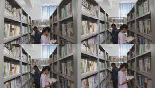 农村图书馆2高清在线视频素材下载