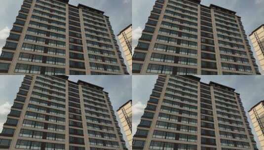 扬州城市发展楼盘「航拍分镜11」20220809高清在线视频素材下载