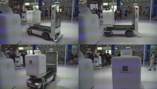 科技智能5g机器人应用素材高清在线视频素材下载