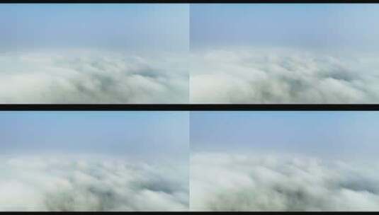 高空云层云雾高清在线视频素材下载