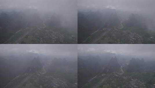 桂林山水 喀斯特地貌高清在线视频素材下载