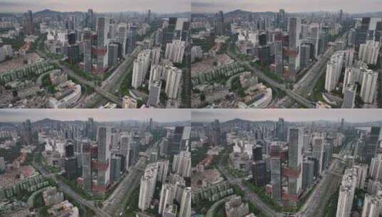 深圳腾讯滨海大厦4K航拍高清在线视频素材下载