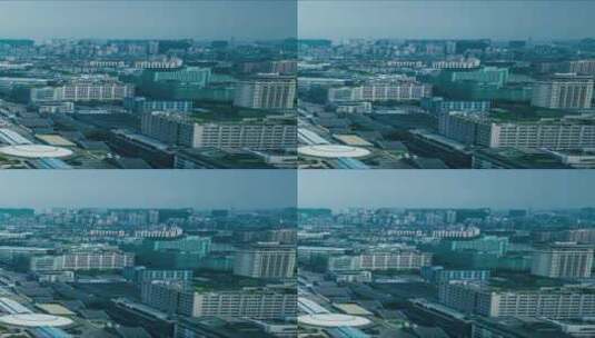 浙江杭州城市风格航拍移动延时竖屏高清在线视频素材下载