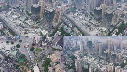 重庆华润二十城商圈高清在线视频素材下载