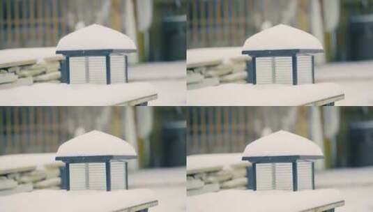 冬季山间雪景高清在线视频素材下载