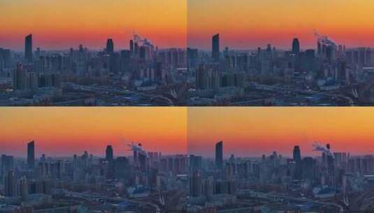 中国辽宁沈阳城市发展都市CBD宣传片高清在线视频素材下载