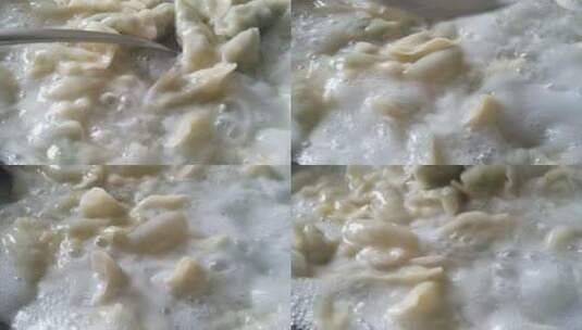 4K美味水饺饺子高清在线视频素材下载