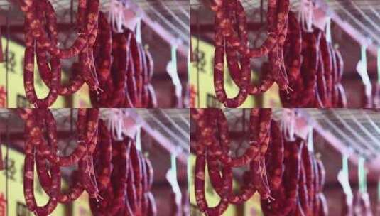 肉市场腊肠肉肠 (6)高清在线视频素材下载