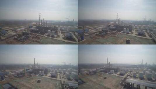 4K石化石油化工厂区高清在线视频素材下载