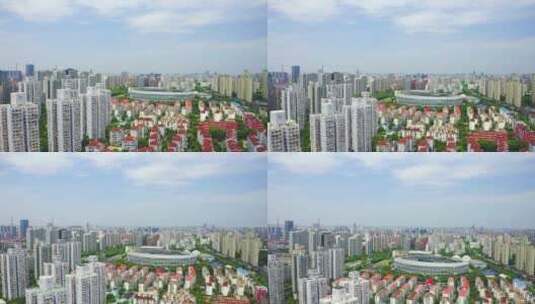 上海的城市风光高清在线视频素材下载