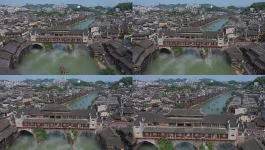 湘西凤凰古城人文风景视频高清在线视频素材下载
