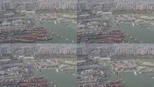 20220610广西北海航拍城市北海出海高清在线视频素材下载