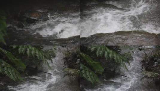 山林美景瀑布高清在线视频素材下载