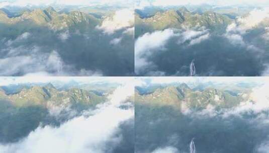 贵州自然风光航拍高清在线视频素材下载
