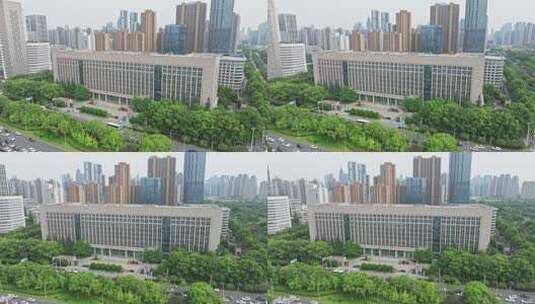 武汉市公安局大楼高清在线视频素材下载