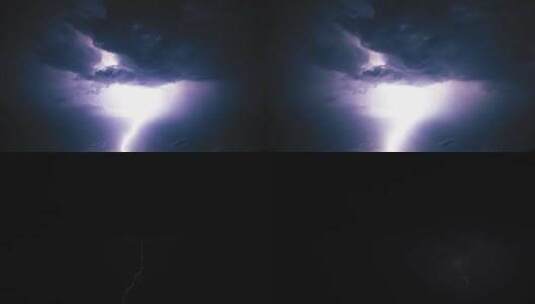 狂风暴雨天气电闪雷鸣乌云翻滚高清在线视频素材下载