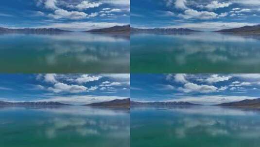 航拍西藏那曲圣湖当惹雍错高山湖泊高清在线视频素材下载