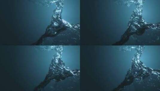 水水柱三维动画高清在线视频素材下载