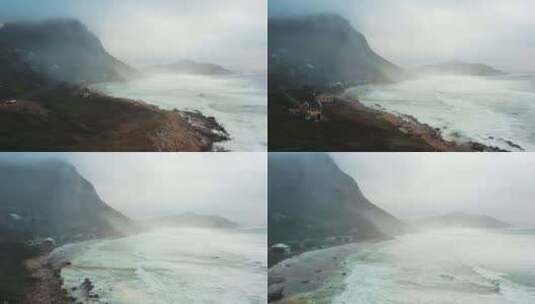 海浪海边大海海面高清在线视频素材下载