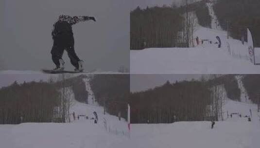 冬季 滑雪场 大师高清在线视频素材下载