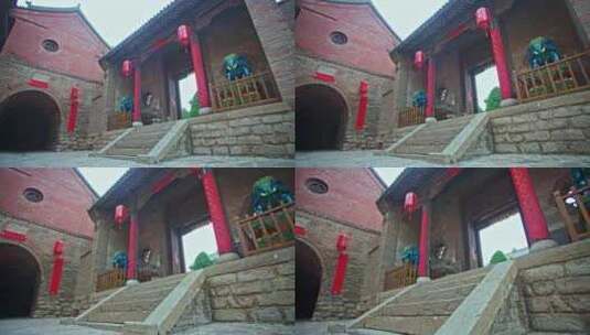 沧桑古城古镇古建老街大院高清在线视频素材下载