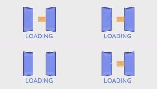 动画消息传递加载器高清在线视频素材下载