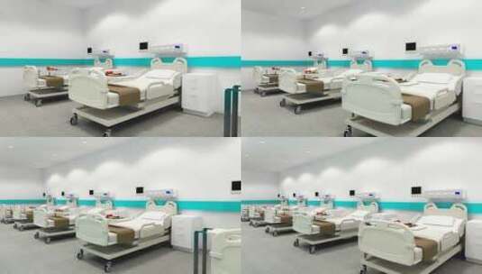 3d渲染室现代clinic.Hospit高清在线视频素材下载