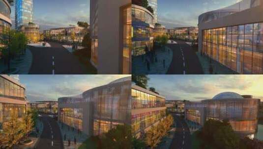 未来规划科技城市三维宣传片03高清在线视频素材下载