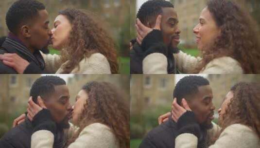 男人和女人接吻高清在线视频素材下载