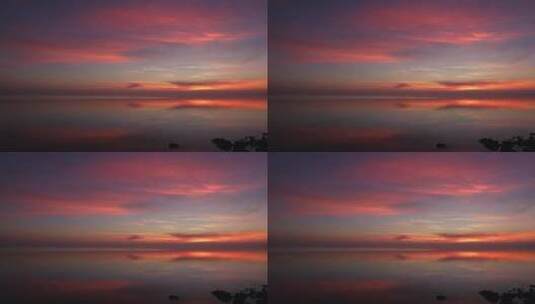 日落前的海洋高清在线视频素材下载