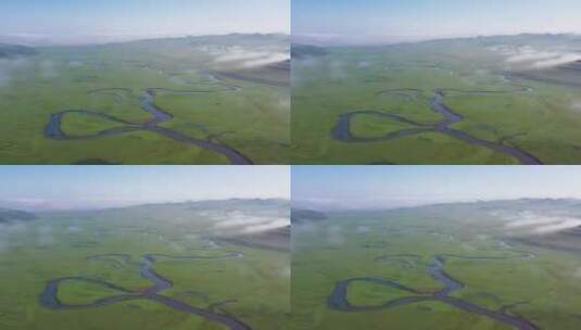 莫日格勒河 4k视频高清在线视频素材下载