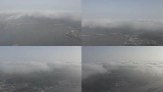 云端之上俯瞰城市1高清在线视频素材下载