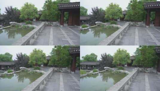 武汉硚口区园博园重庆园风景高清在线视频素材下载