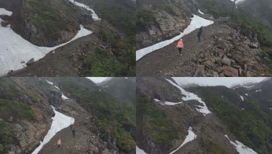 云南迪庆州南极洛山地自然风光高清在线视频素材下载