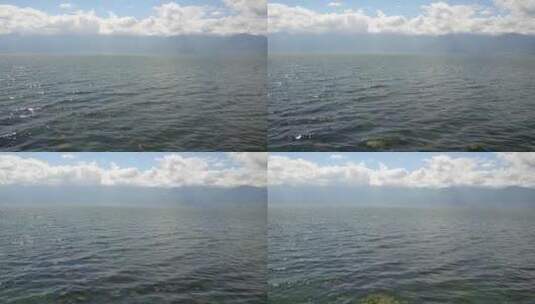 航拍大理洱海风景高清在线视频素材下载