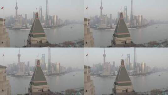 上海和平饭店高清在线视频素材下载