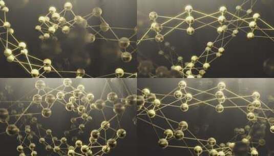 分子结构高清在线视频素材下载